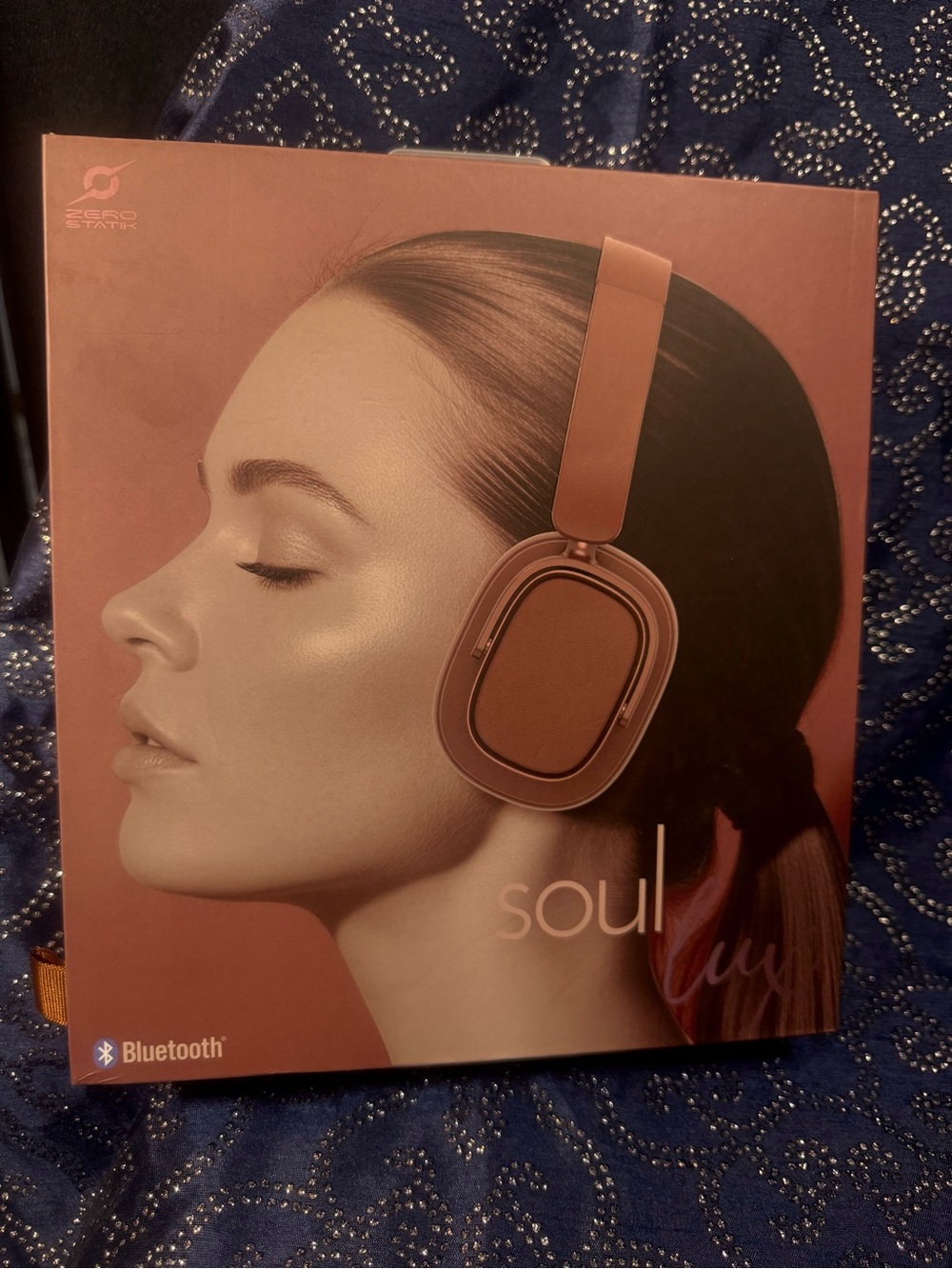 Lux Bluetooth Over-Ear Headphones - Rose Gold
